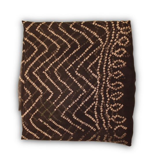 Black Bandhani Dupatta